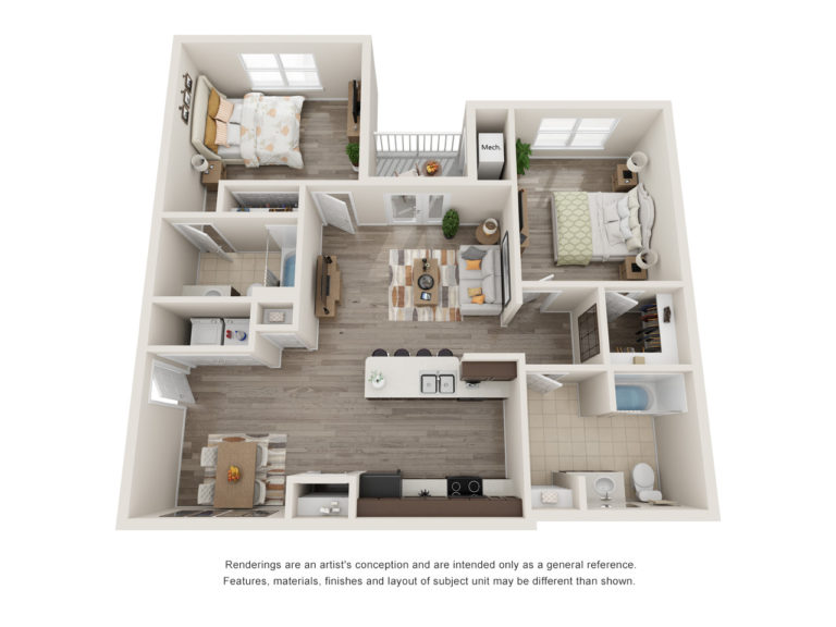 South Austin TX Apartments | Menchaca Commons | Floor Plans